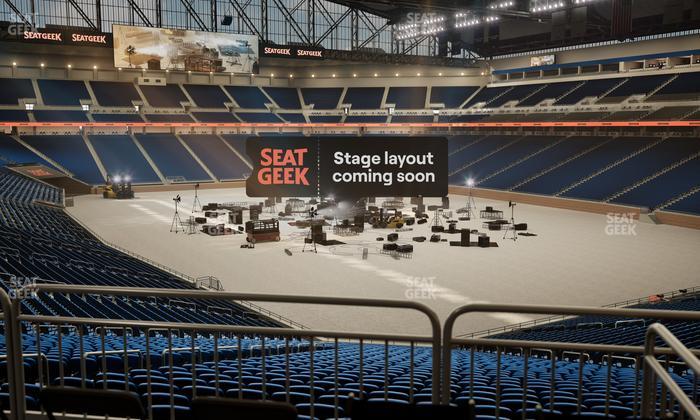 Ford Field - Section 113 Table 2 Seat View