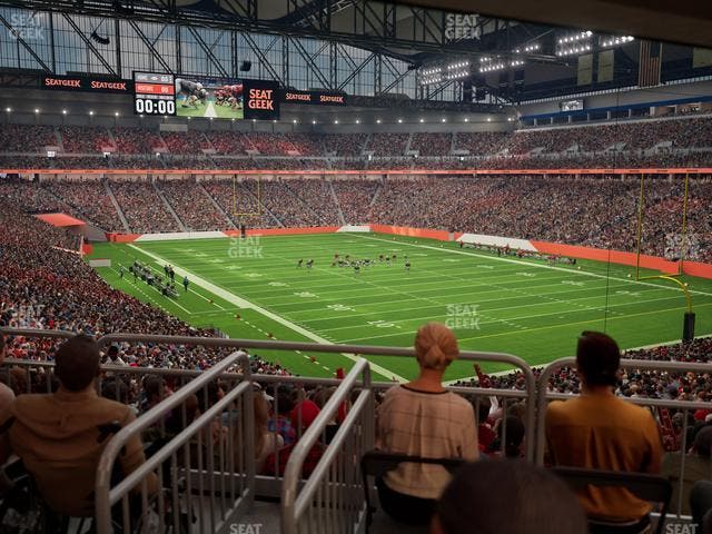 Ford Field - Section 113 Table 3 Seat View
