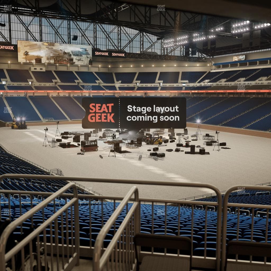 Ford Field - Section 113 Table 3 Seat View