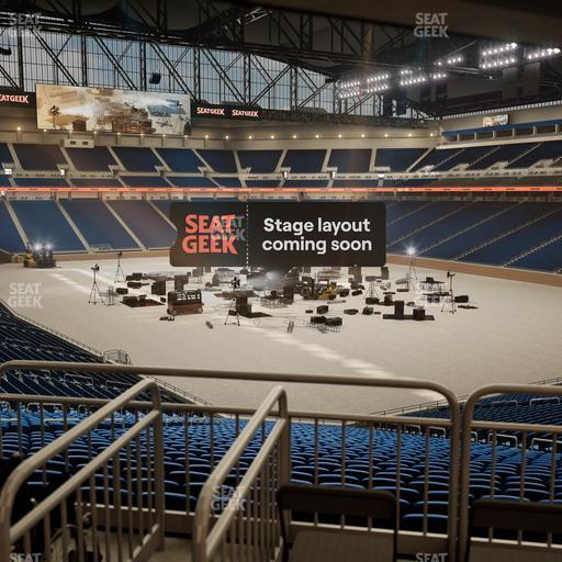 Ford Field - Section 113 Table 3 Seat View