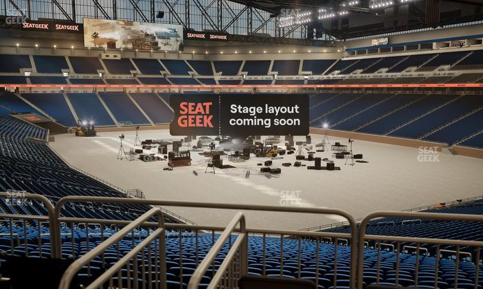 Ford Field - Section 113 Table 3 Seat View