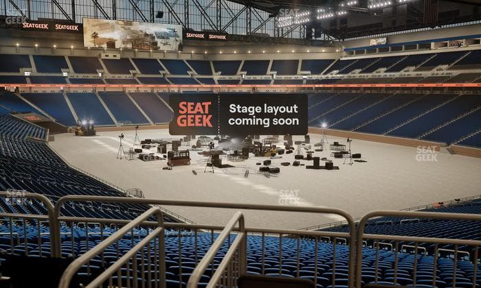 Ford Field - Section 113 Table 3 Seat View