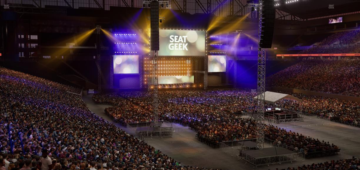 Ford Field - Section 113 Seat View