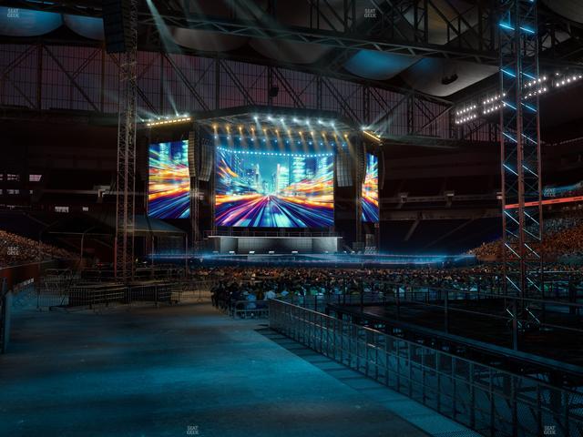 Ford Field - Section 113 Seat View