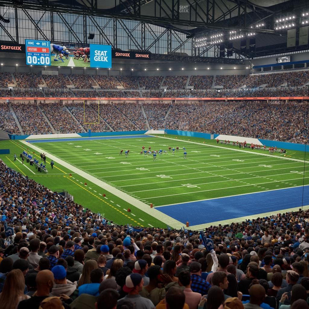 Ford Field - Section 113 Seat View