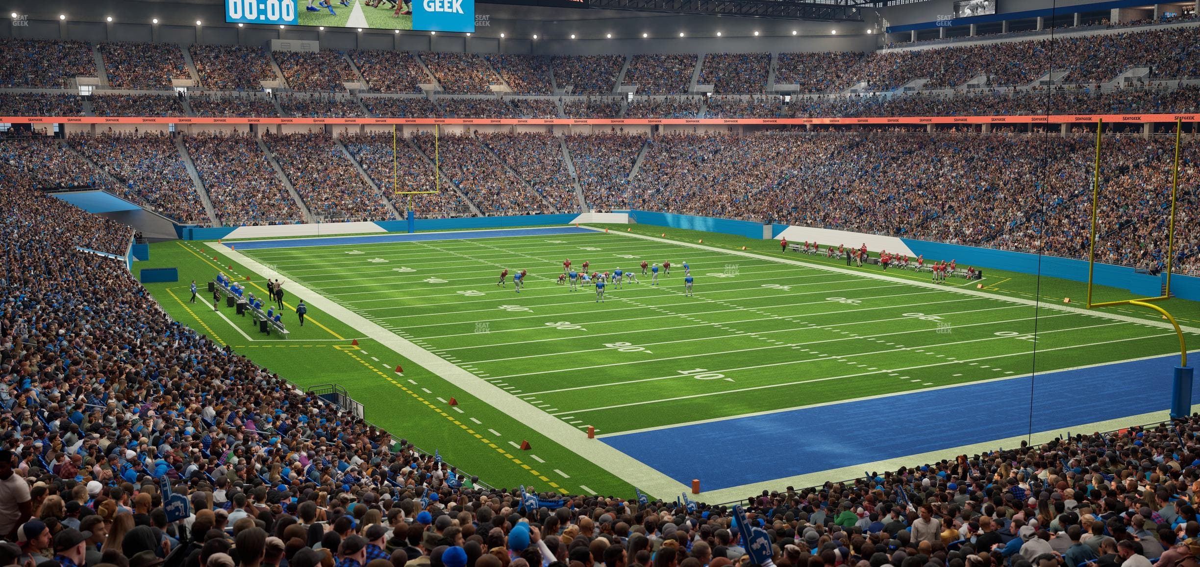 Ford Field - Section 113 Seat View