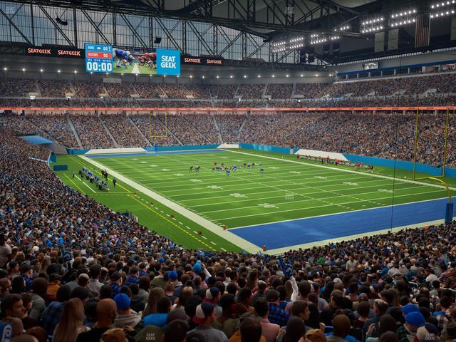 Ford Field - Section 113 Seat View