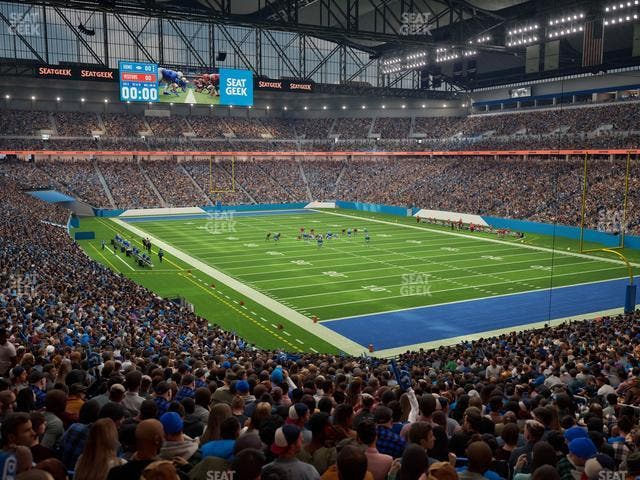 Ford Field - Section 113 Seat View