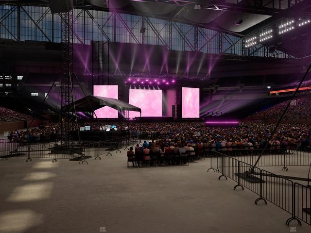 Ford Field - Section 114 Seat View
