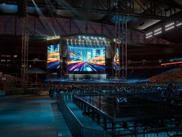 Ford Field - Section 114 Seat View