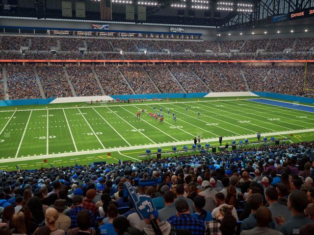 Ford Field - Section 114 Seat View