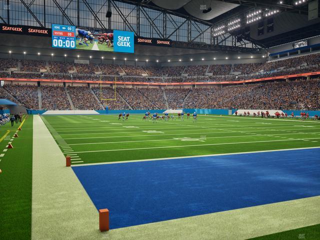 Ford Field - Section 114 Seat View
