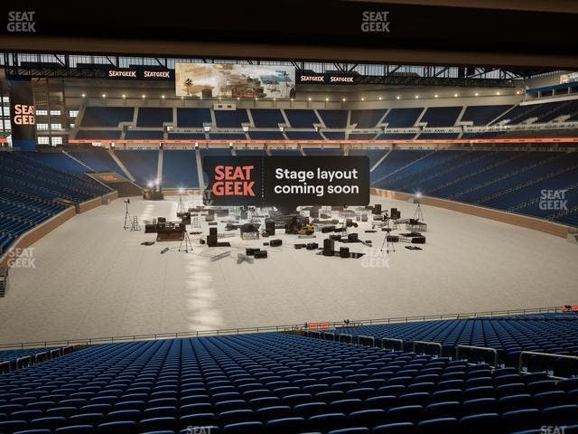 Ford Field - Section 115 Seat View