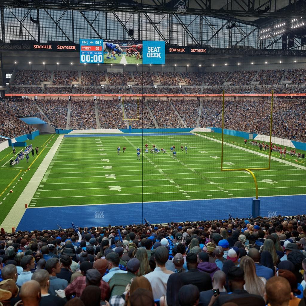 Ford Field - Section 115 Seat View