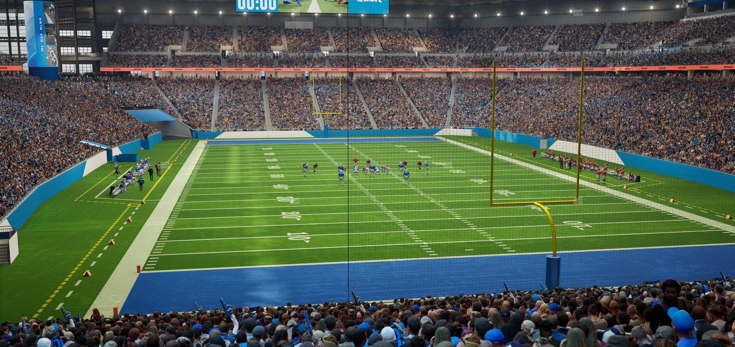 Ford Field - Section 115 Seat View