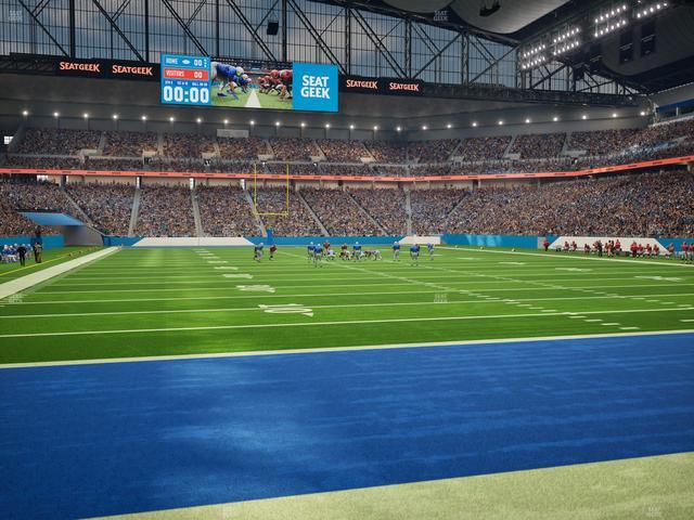 Ford Field - Section 115 Seat View