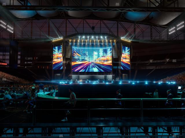 Ford Field - Section 116 Seat View