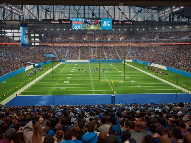 Ford Field - Section 116 Seat View