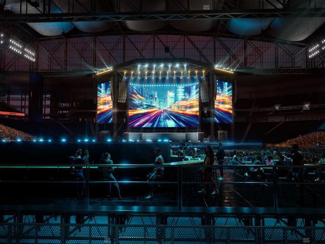 Ford Field - Section 117 Seat View