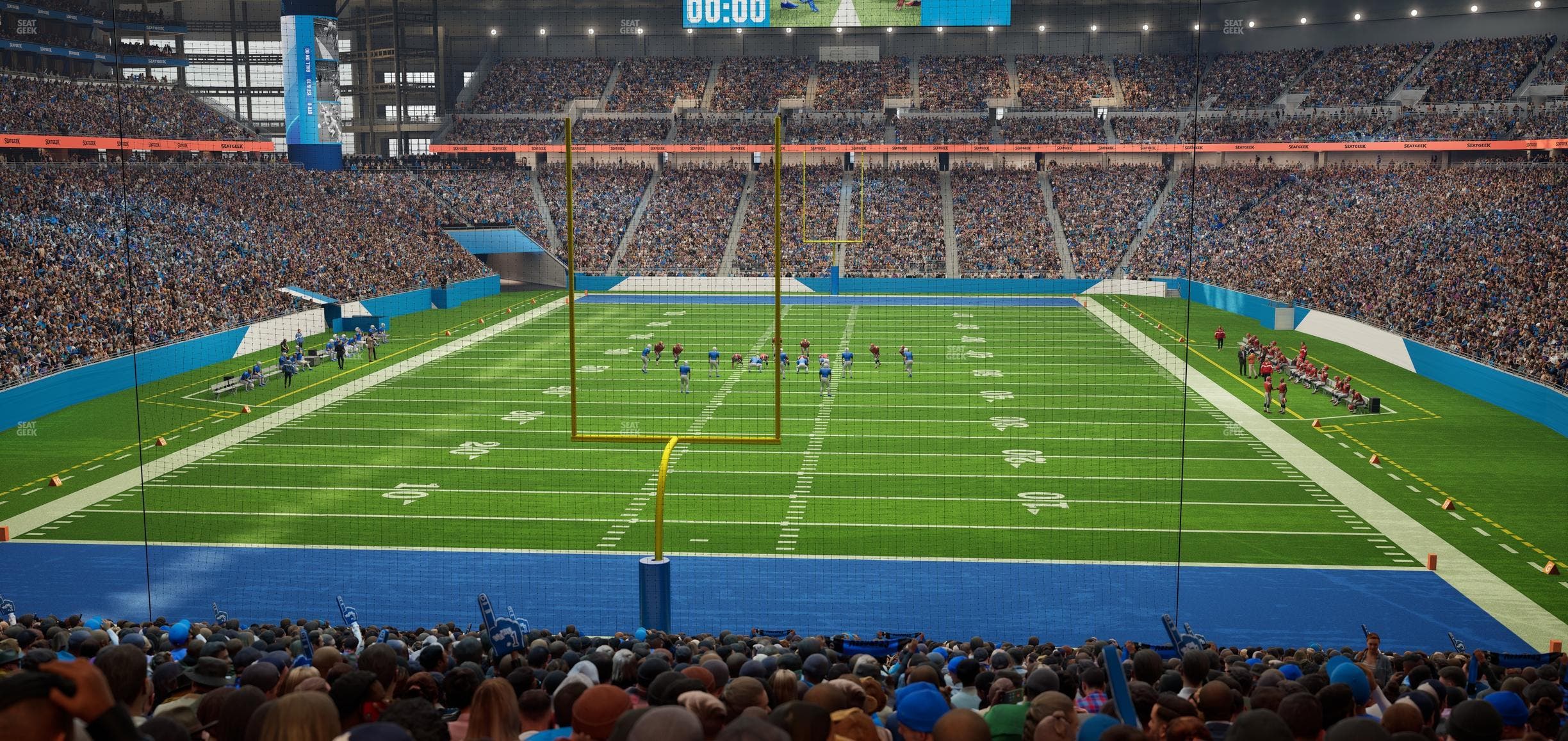 Ford Field - Section 117 Seat View