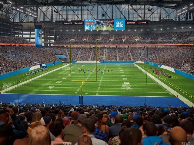 Ford Field - Section 117 Seat View