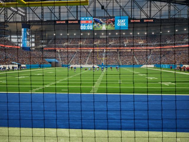 Ford Field - Section 117 Seat View
