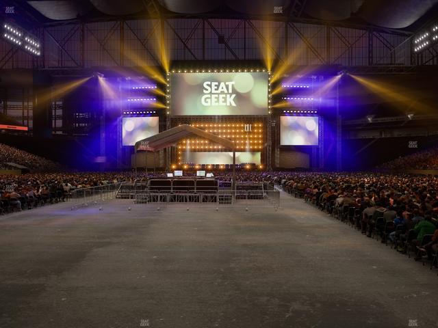Ford Field - Section 117 Seat View