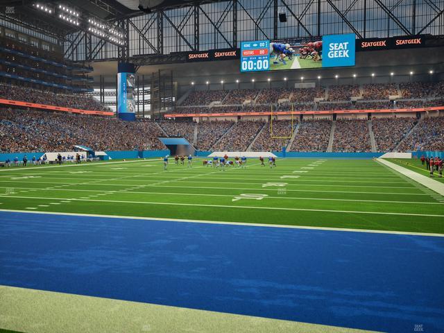 Ford Field - Section 118 Seat View