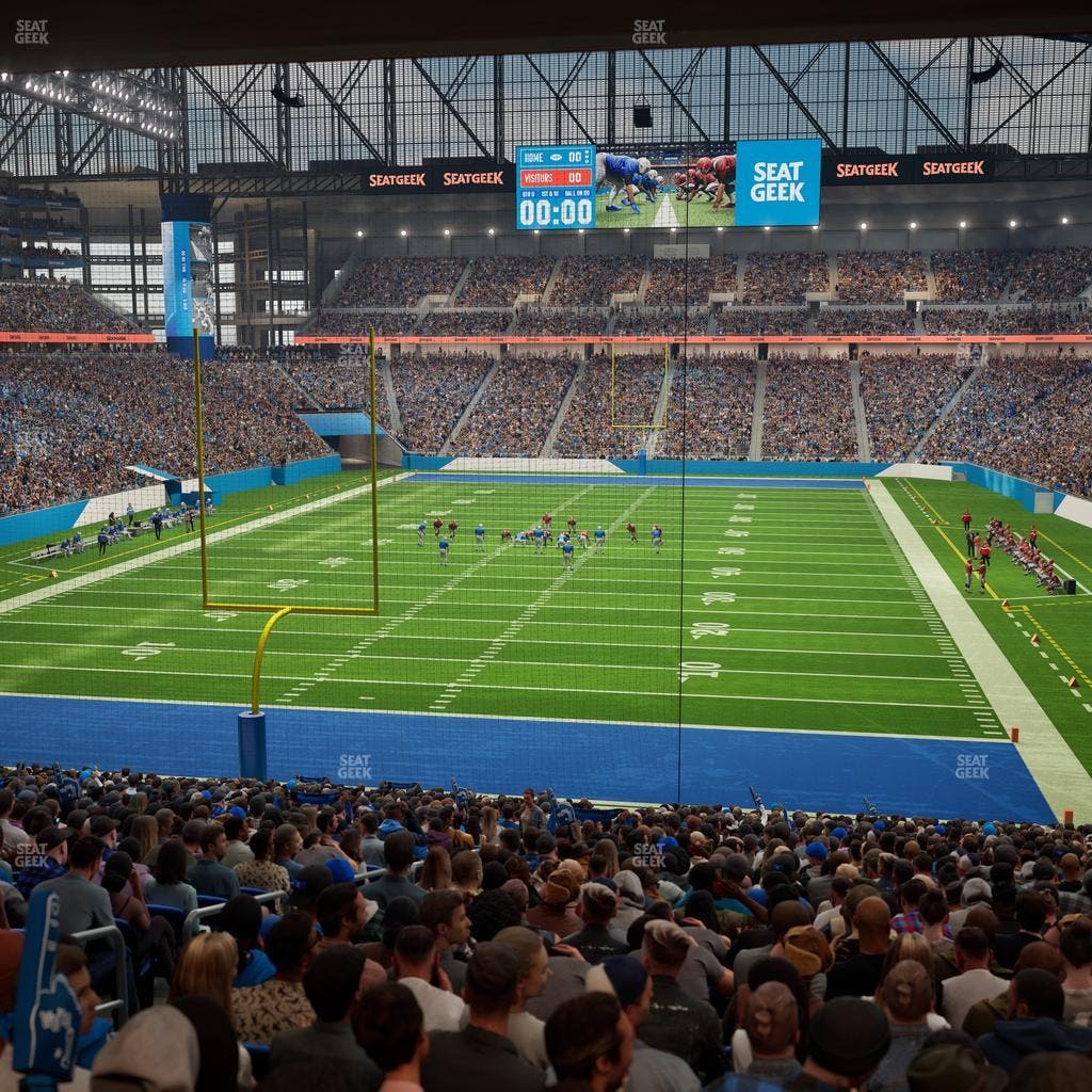 Ford Field - Section 118 Seat View