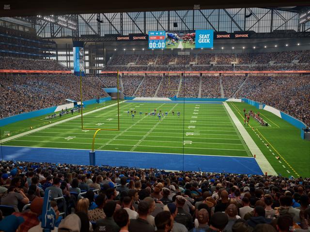 Ford Field - Section 118 Seat View