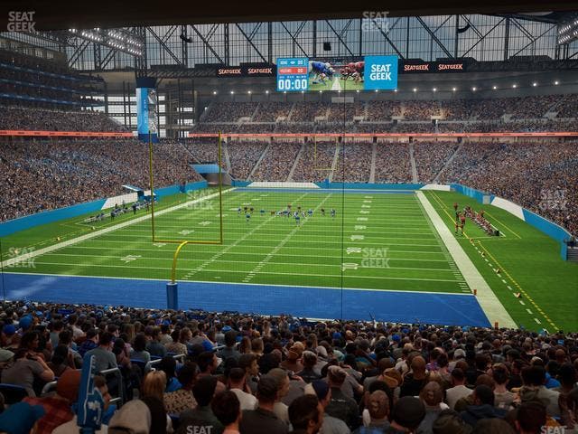 Ford Field - Section 118 Seat View