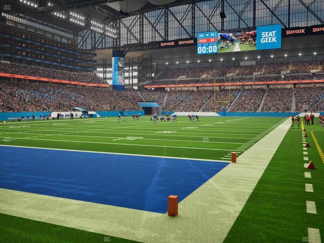 Ford Field - Section 119 Seat View