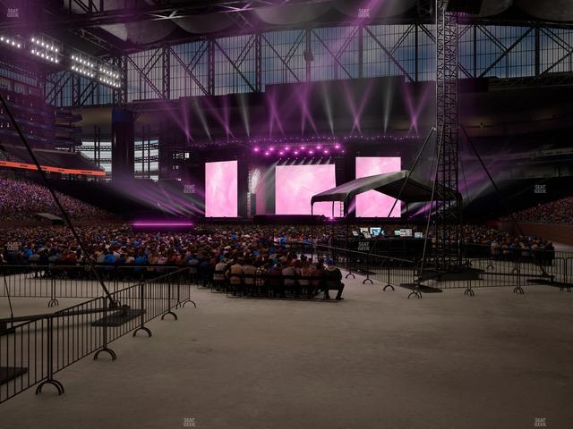 Ford Field - Section 119 Seat View
