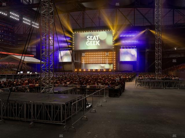 Ford Field - Section 119 Seat View
