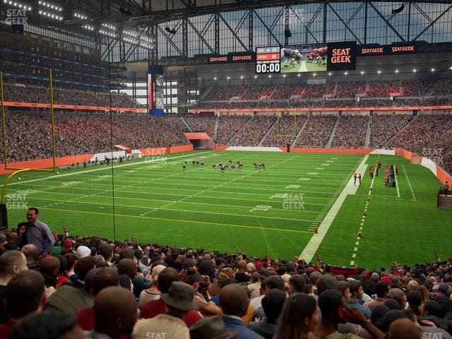 Ford Field - Section 119 Seat View