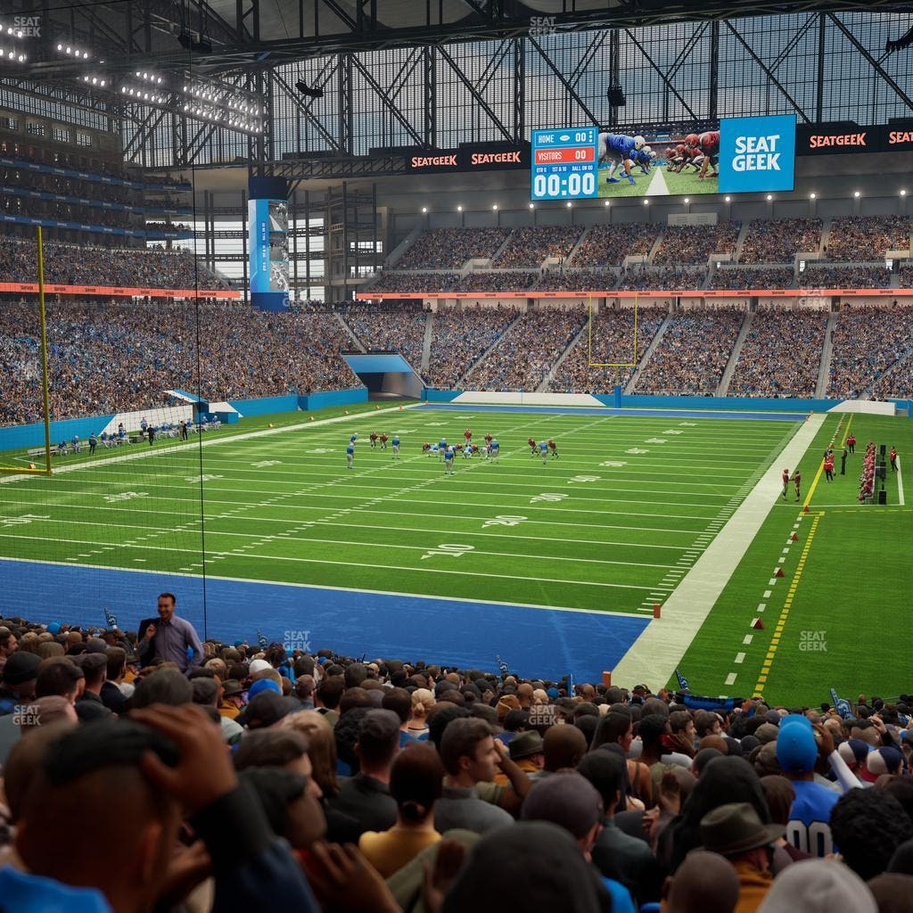 Ford Field - Section 119 Seat View