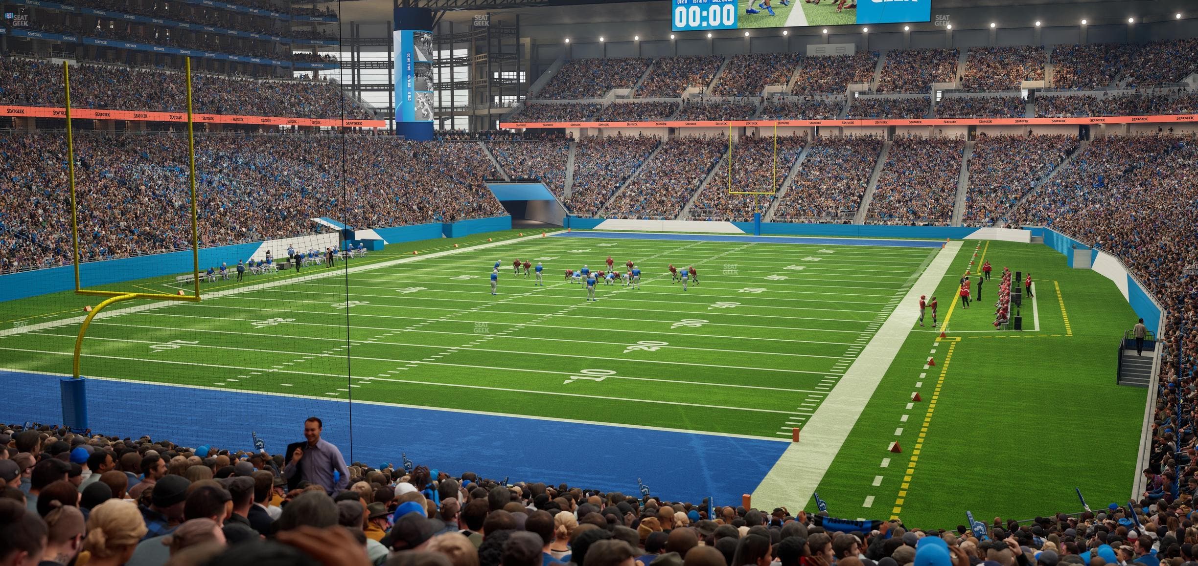 Ford Field - Section 119 Seat View