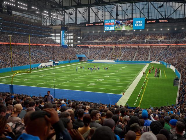 Ford Field - Section 119 Seat View