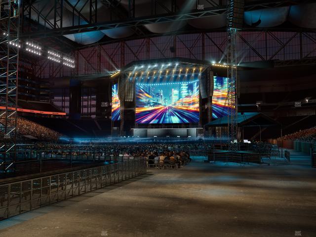 Ford Field - Section 120 Seat View