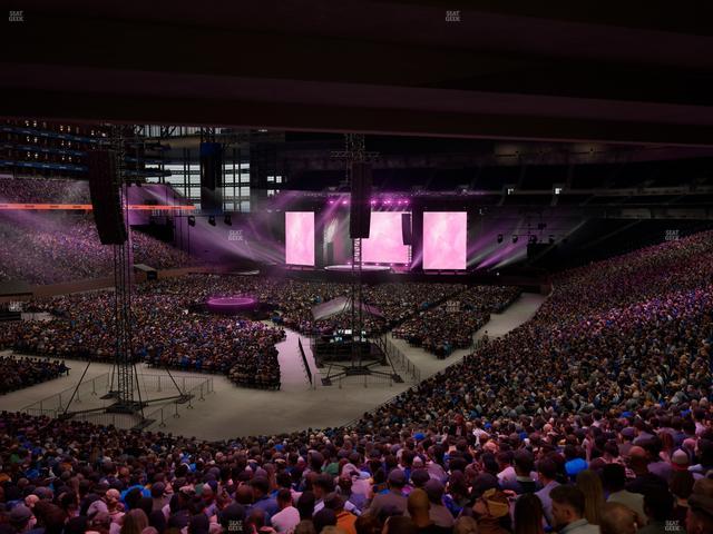 Ford Field - Section 120 Seat View