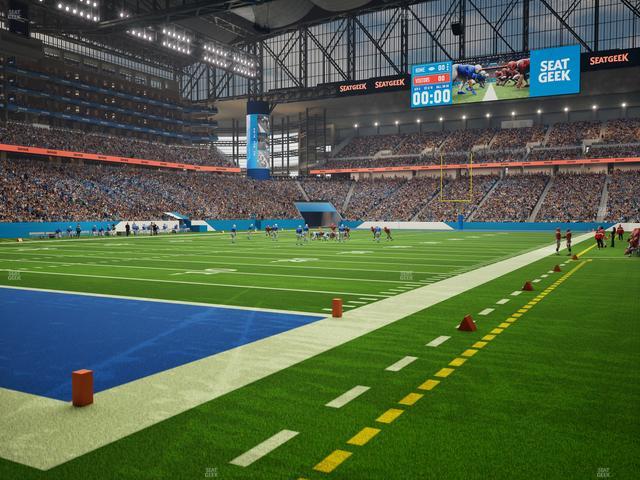 Ford Field - Section 120 Seat View