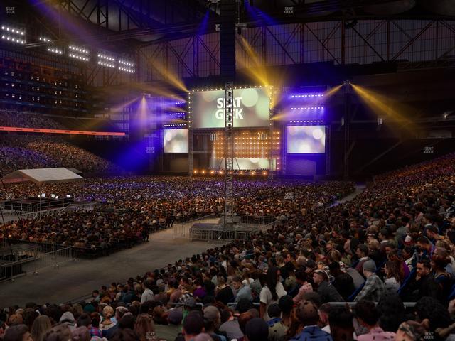 Ford Field - Section 121 Seat View