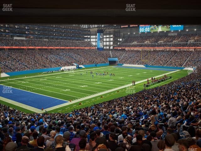 Ford Field - Section 121 Seat View
