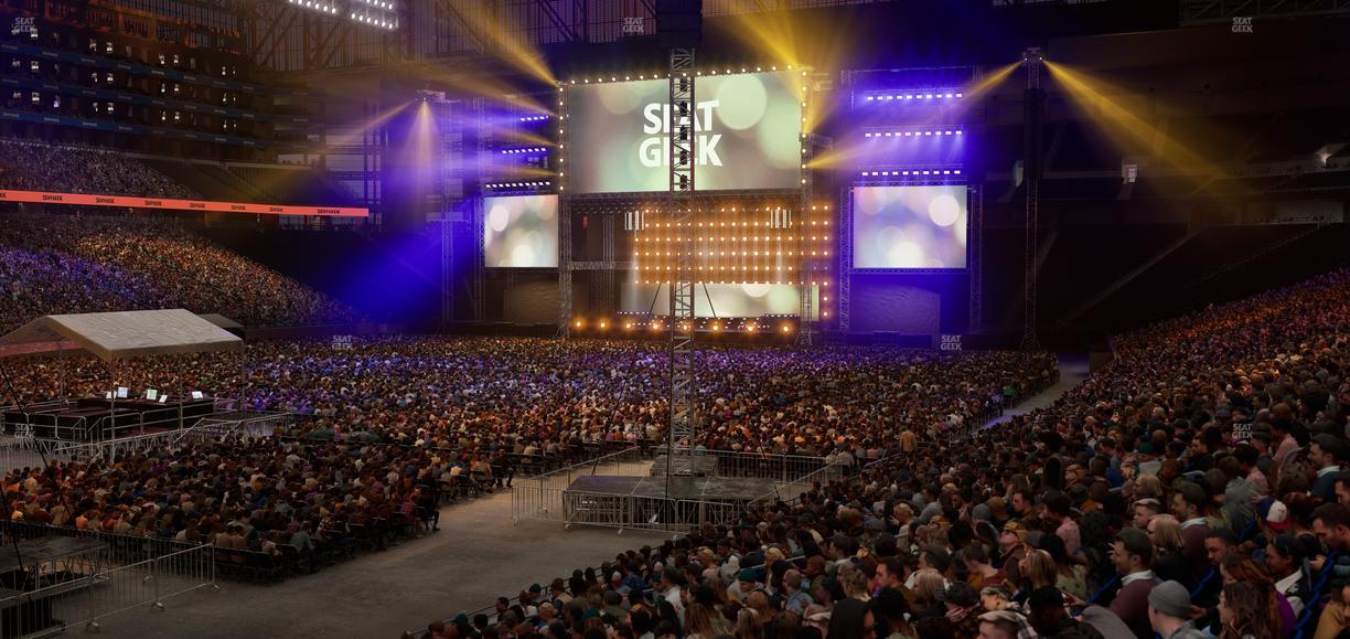 Ford Field - Section 121 Seat View