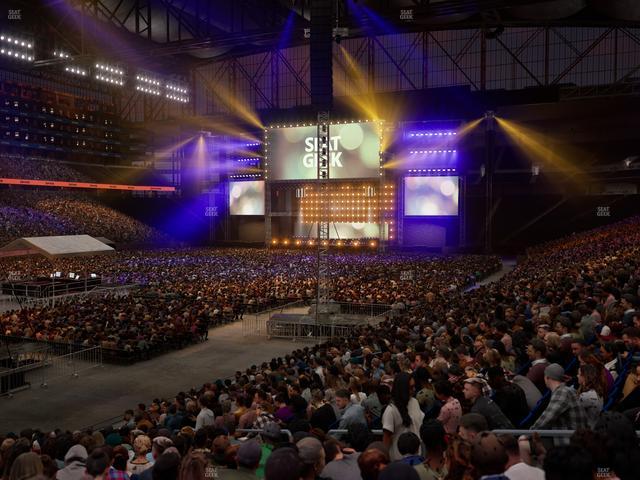 Ford Field - Section 121 Seat View