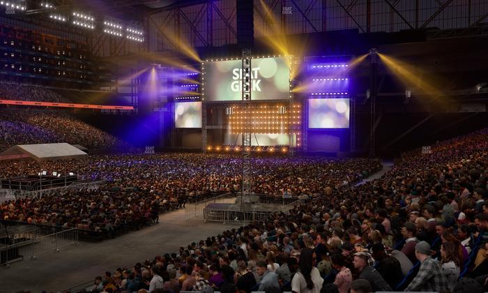 Ford Field - Section 121 Seat View