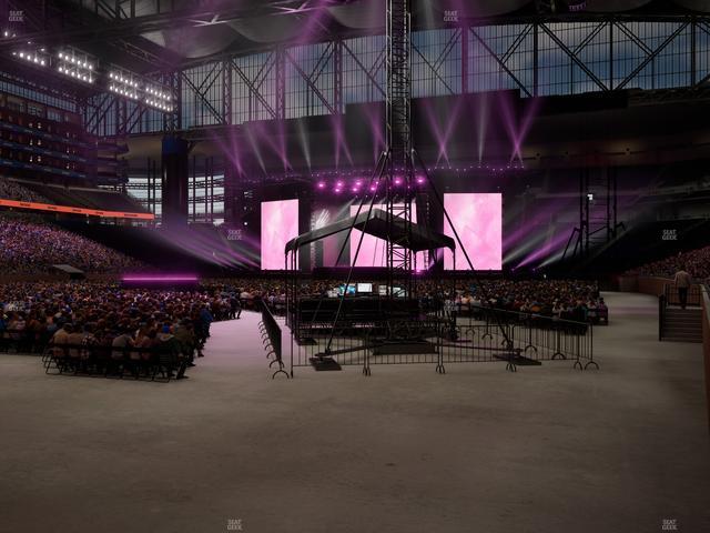 Ford Field - Section 121 Seat View