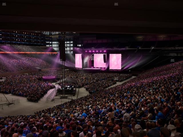 Ford Field - Section 121 Seat View