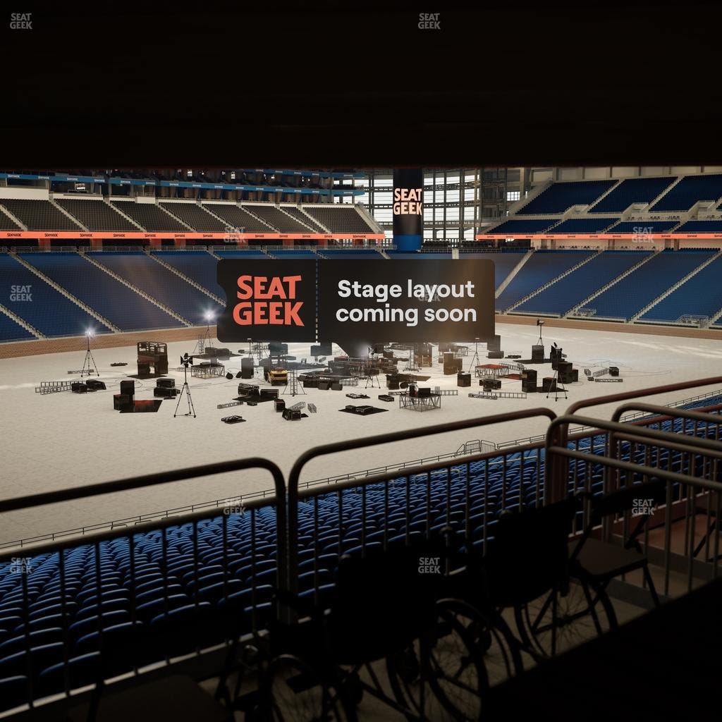 Ford Field - Section 122 Table 1 Seat View