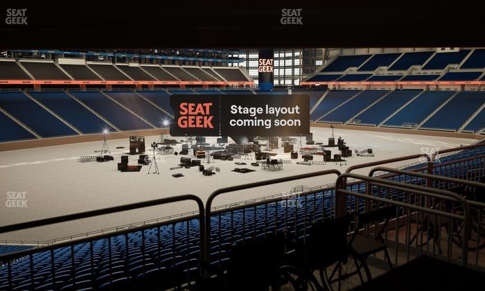 Ford Field - Section 122 Table 1 Seat View